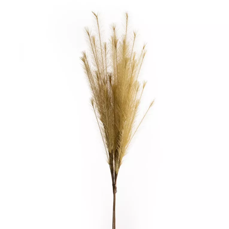 Sztuczna gałązka dekoracyjna MISKANT beżowa Eurofirany