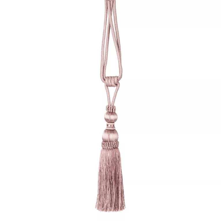 Chwosty, upinacze do zasłon kolor różowy 60 cm 1 szt