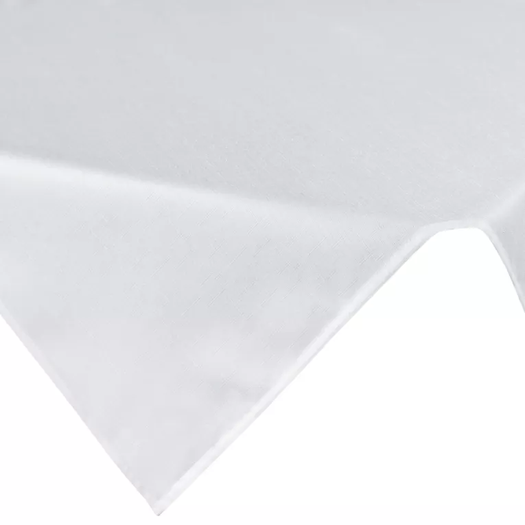 Obrus na stół 85x85 cm biały wodoodporny - KATE Eurofirany