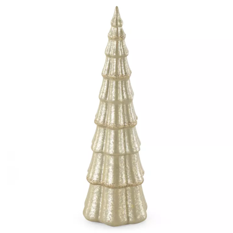 Choinka figurka dekoracyjna świąteczna z żywicy poliestrowej Eurofirany