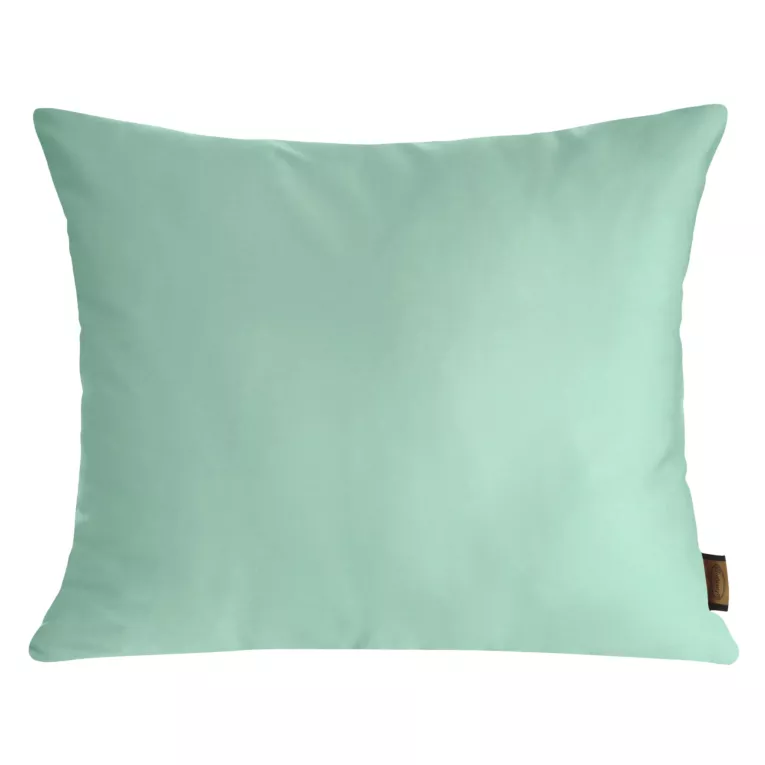 Poszewka na poduszkę 50x70 cm z satyny bawełnianej miętowa NOVA Eurofirany