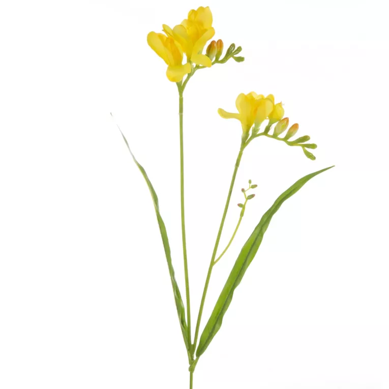 Sztuczny kwiat z tkaniny FREZJA Eurofirany