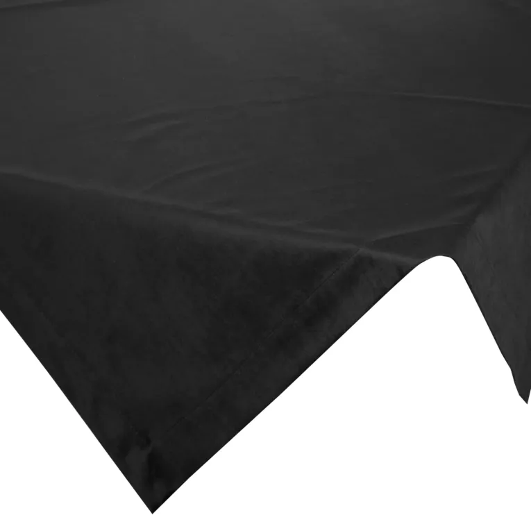 Bieżnik na stół 85x85 cm welwetowy MELINDA z ozdobną listwą