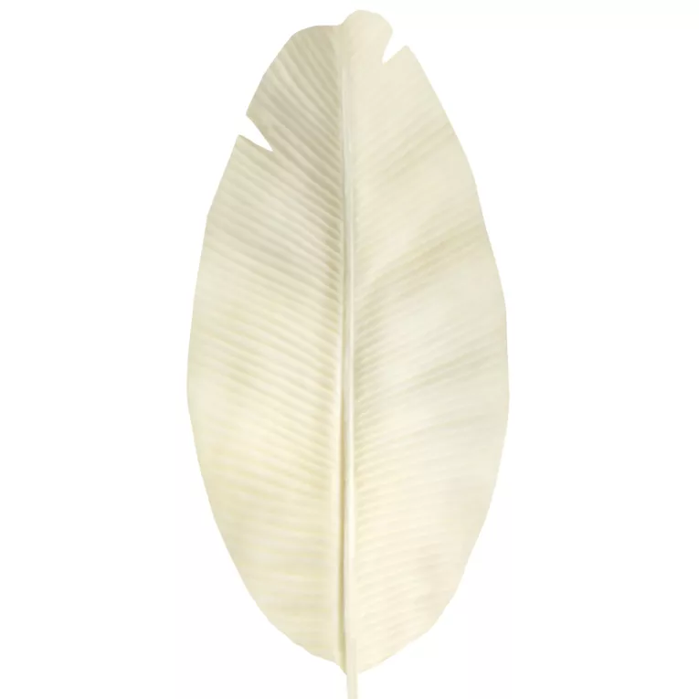 DUŻY OZDOBNY LIŚĆ BANANOWCA, kwiat sztuczny dekoracyjny z silikonu