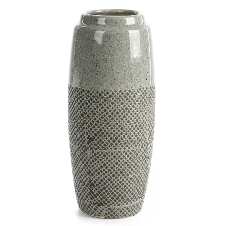 Wazon dekoracyjny stalowy w nowoczesnej stylistyce 16x36 cm NORI Eurofirany