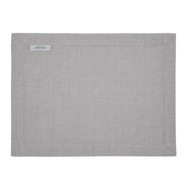 Komplet serwet 4 szt 30x40 cm BIANCA 2 z tkaniny o płóciennym splocie z dodatkiem błyszczącej nici wykończonych podwójną listwą na brzegach