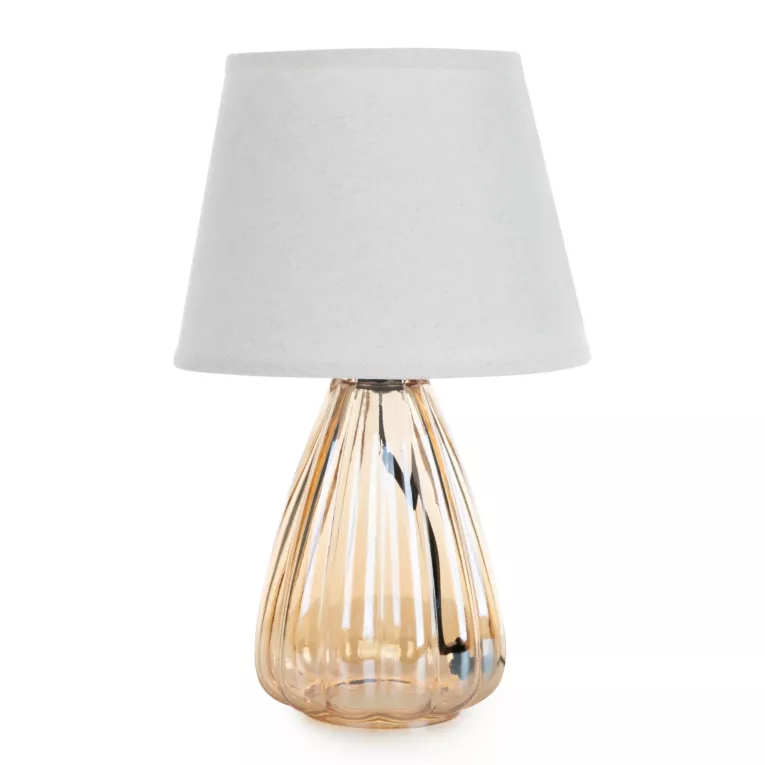 Lampa dekoracyjna stołowa DEVIN szklana Eurofirany