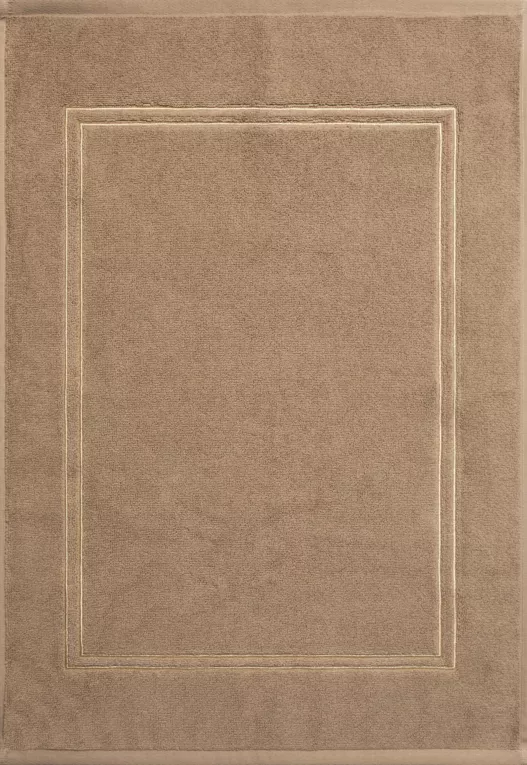 Dywanik łazienkowy OLIVIA zdobiony haftowanymi pasami Eurofirany