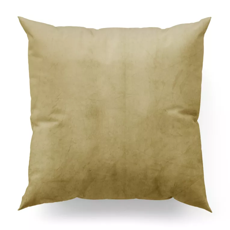 Poszewka szyta WALDO jasnobrązowa ze szlachetnej grubej tkaniny welwetowej o gramaturze 400g/m2