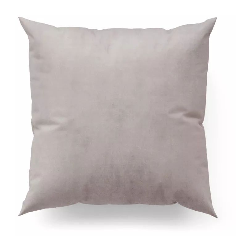 Poszewka na wymiar ENYA stalowa z miękkiej półmatowej tkaniny welwetowej