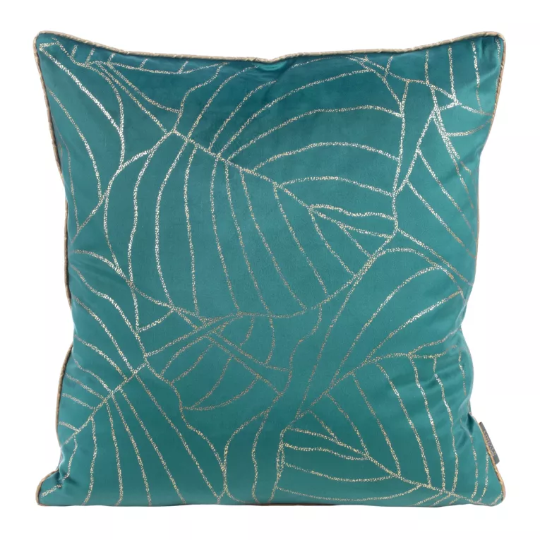 LILI 4 poszewka z welwetu ze złotym wzorem Limited Collection Eurofirany