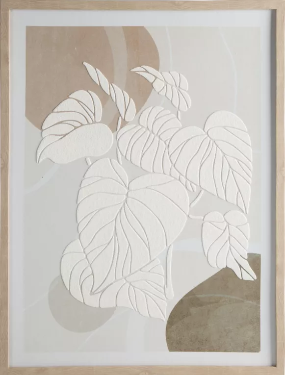 Obraz w stylu boho nadruk na płótnie oprawiony w ramę Eurofirany