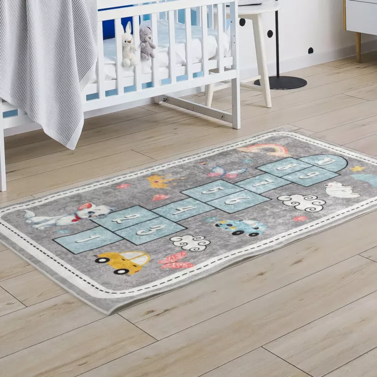 Dywan różowy BABY do pokoju dziecięcego Eurofirany