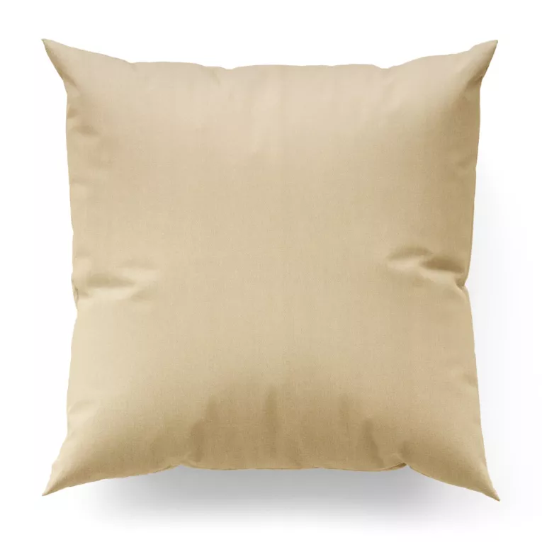 Poszewka na wymiar szampańska z tkaniny strukturalnej z delikatnym połyskiem