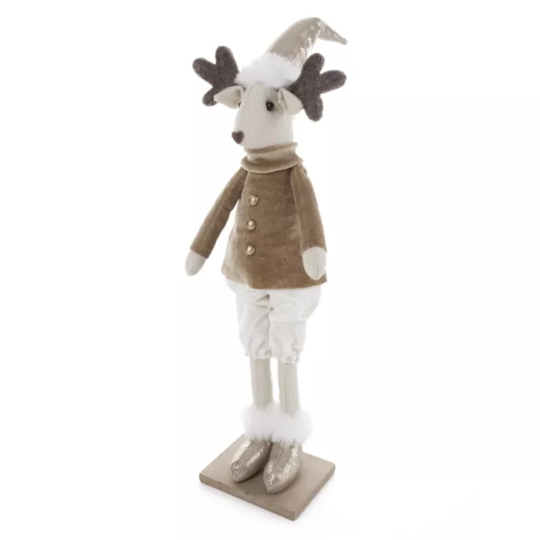 Figurka dekoracyjna świąteczna uroczy Jelonek Eurofirany