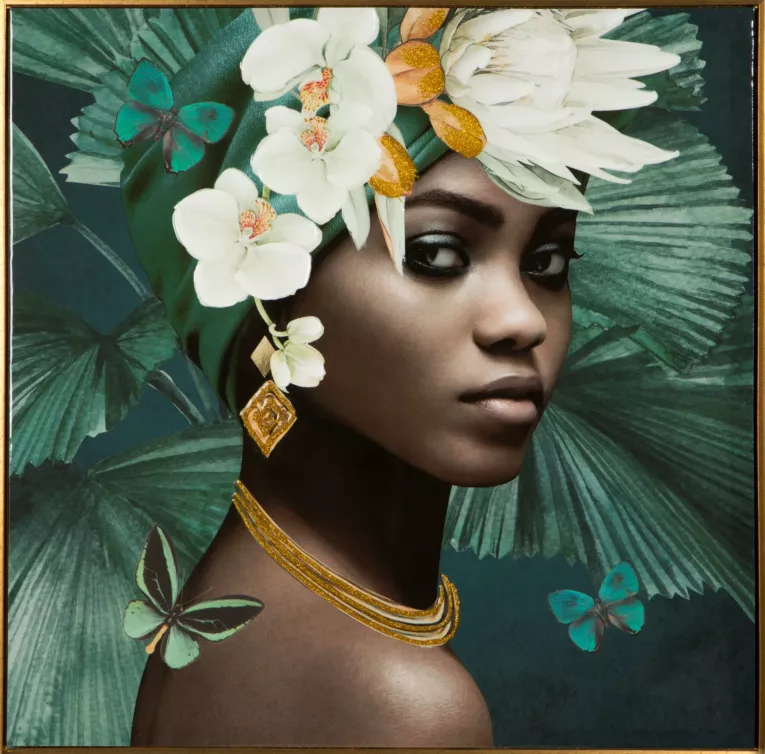 Obraz na płótnie z lustrzanym wykończeniem Eurofirany