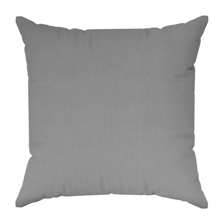 Poszewka szyta DORA - HIT szara z miękkiej tkaniny o welurowej strukturze