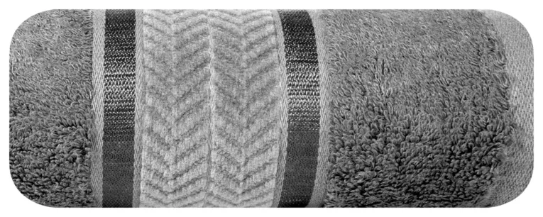 Ręcznik kąpielowy MIRO z włókna bambusowego z żakardową bordiurą Eurofirany