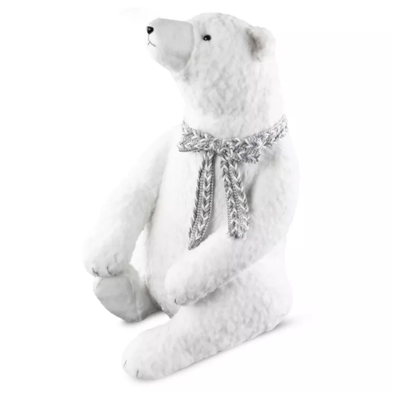 NIEDŹWIEDZ duża figurka dekoracyjna świąteczna Eurofirany