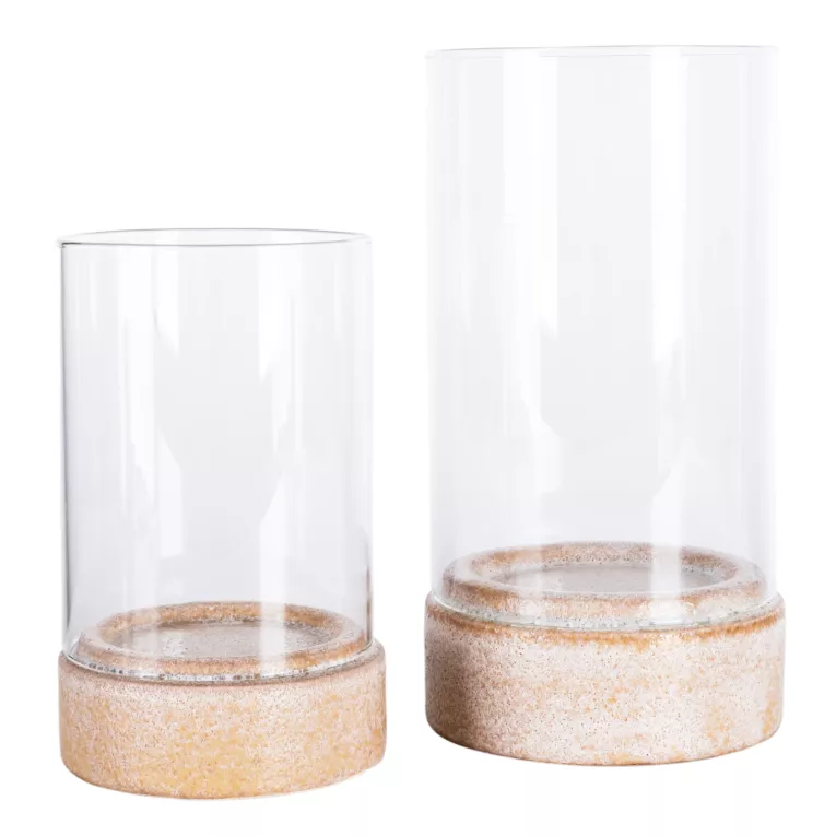 Komplet 2 szt świeczników Eurofirany