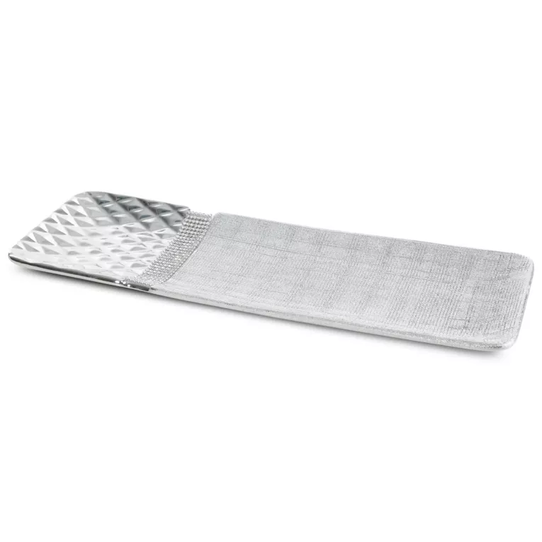 Patera dekoracyjna SOLEN z dodatkiem cyrkonii i wypukłego wzoru Eurofirany