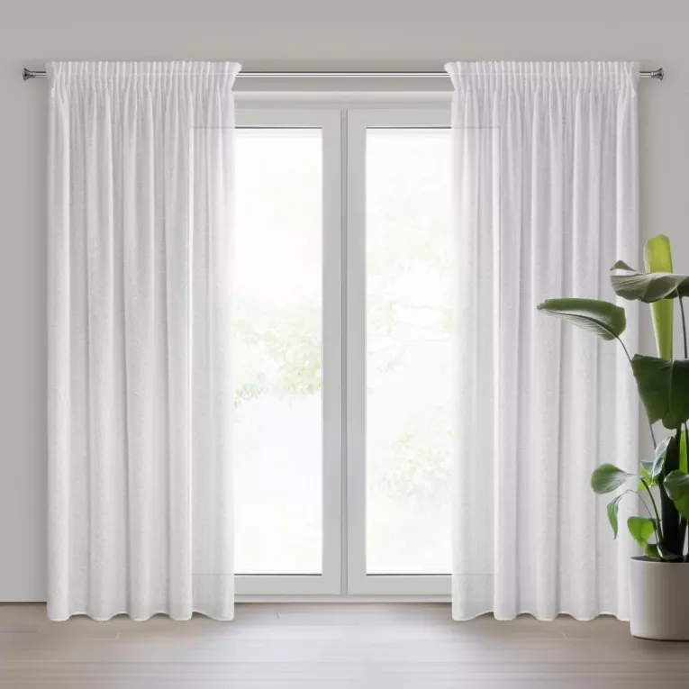 Zasłona z moherowej tkaniny 140x270 cm taśma AGIS Eurofirany