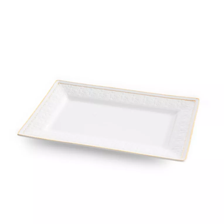 Patera dekoracyjna z glinki ceramicznej OLIVIA Eurofirany