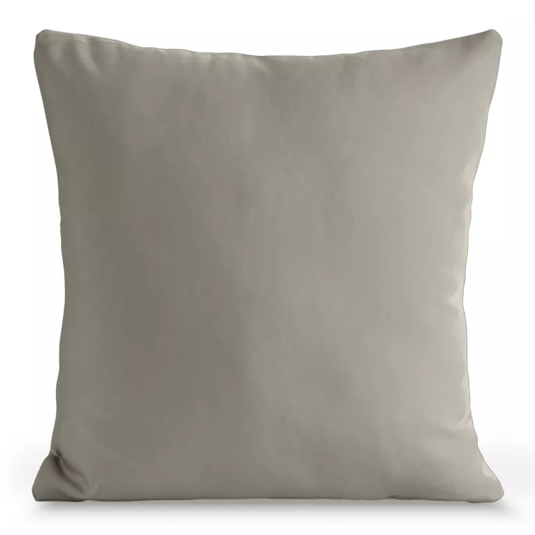 Poszewka na poduszkę 45x45 cm z gładkiej tkaniny wodoodpornej do ogrodu i na taras beżowa GARDENIA Eurofirany