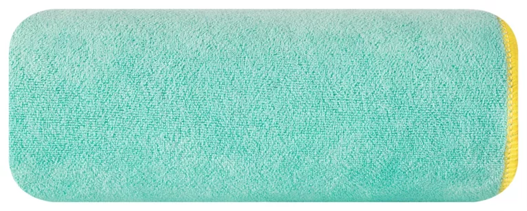 Ręcznik plażowy 80x160 cm z mikrofibry kolor turkusowy szybkoschnący 380 g/m2 IGA Eurofirany