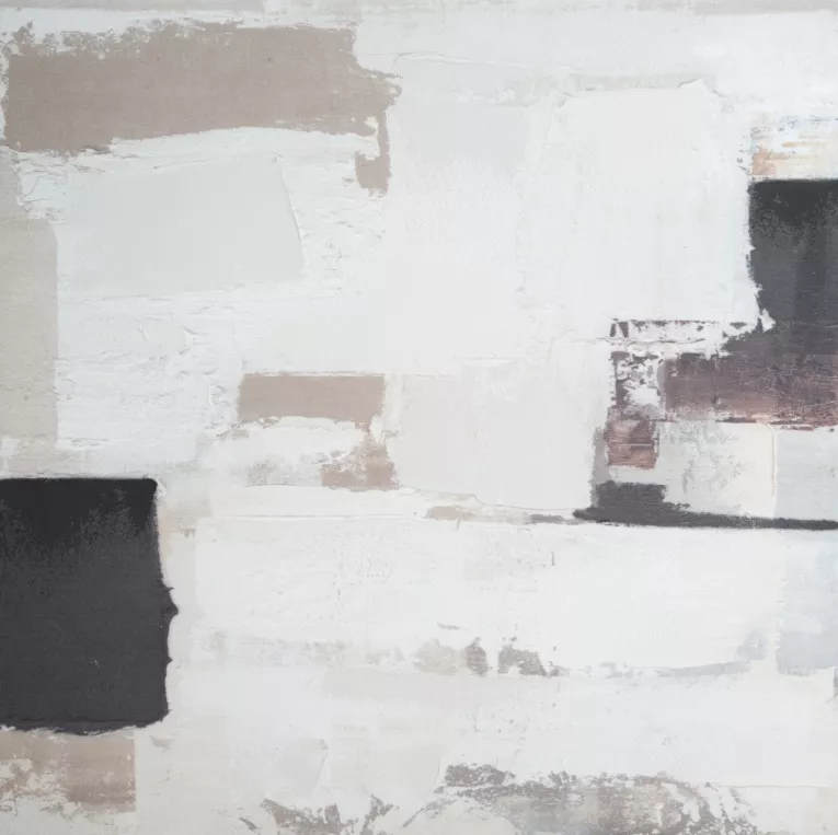 Obraz ręcznie malowany na płótnie z motywem abstrakcyjnym Eurofirany