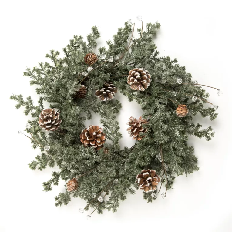 Wianek świąteczny zimowy Eurofirany