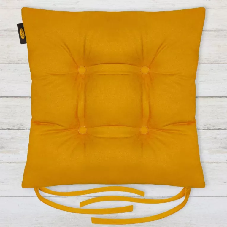 ADORE dwustronna welurowa poduszka siedzisko na krzesło Eurofirany