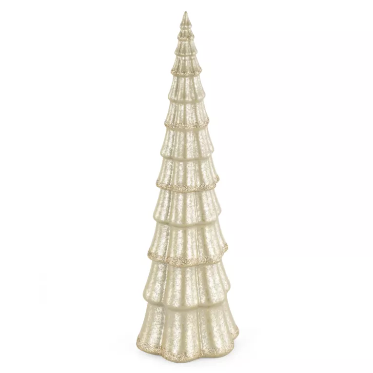 Choinka figurka dekoracyjna świąteczna z żywicy poliestrowej Eurofirany