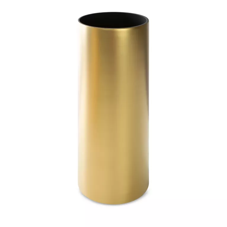 Wazon dekoracyjny VICTORIA 7 złoty szklany o klasycznym kształcie Limited Collection Eurofirany