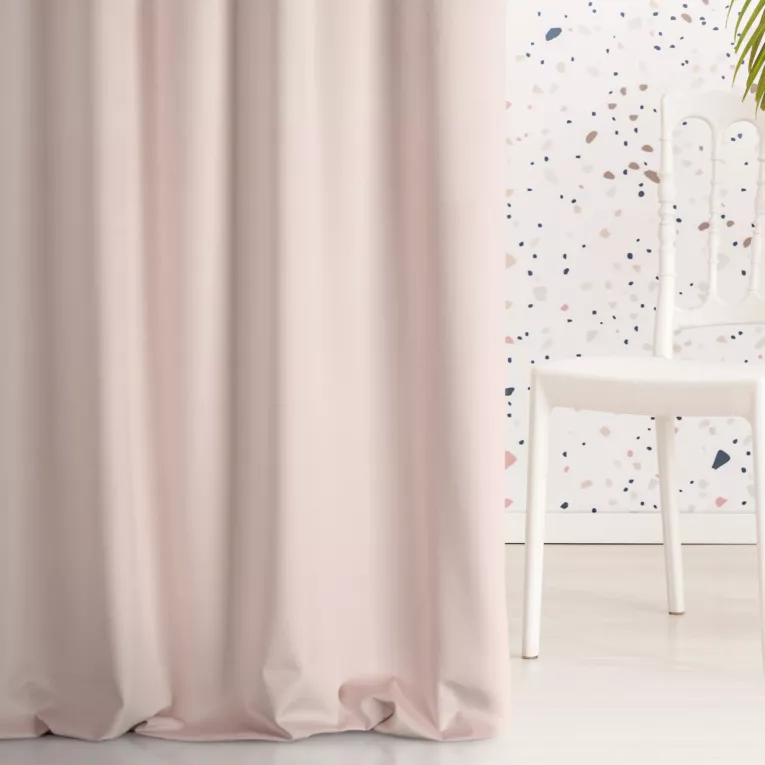 Tkanina zasłonowa welwetowa półmatowa Eurofirany