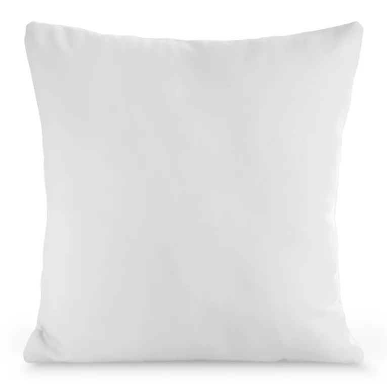 Poszewka na poduszkę 45x45 cm z gładkiej tkaniny wodoodpornej do ogrodu i na taras biała GARDEN Eurofirany
