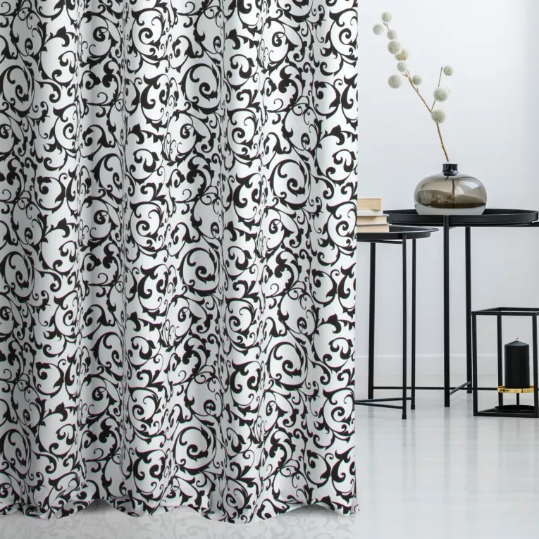 Tkanina zasłonowa z motywem fantazyjnym Eurofirany