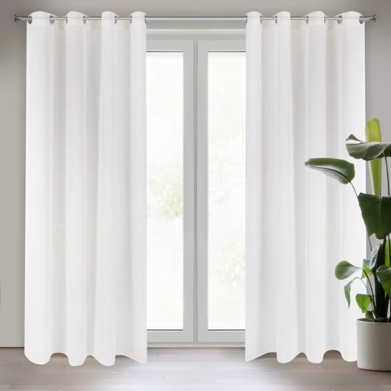 Fiana gotowa ze złotym nadrukiem 140x250