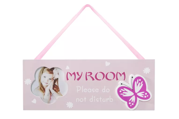 JULIET zawieszka na drzwi z miejscem na zdjęcie do pokoju dziecka Eurofirany
