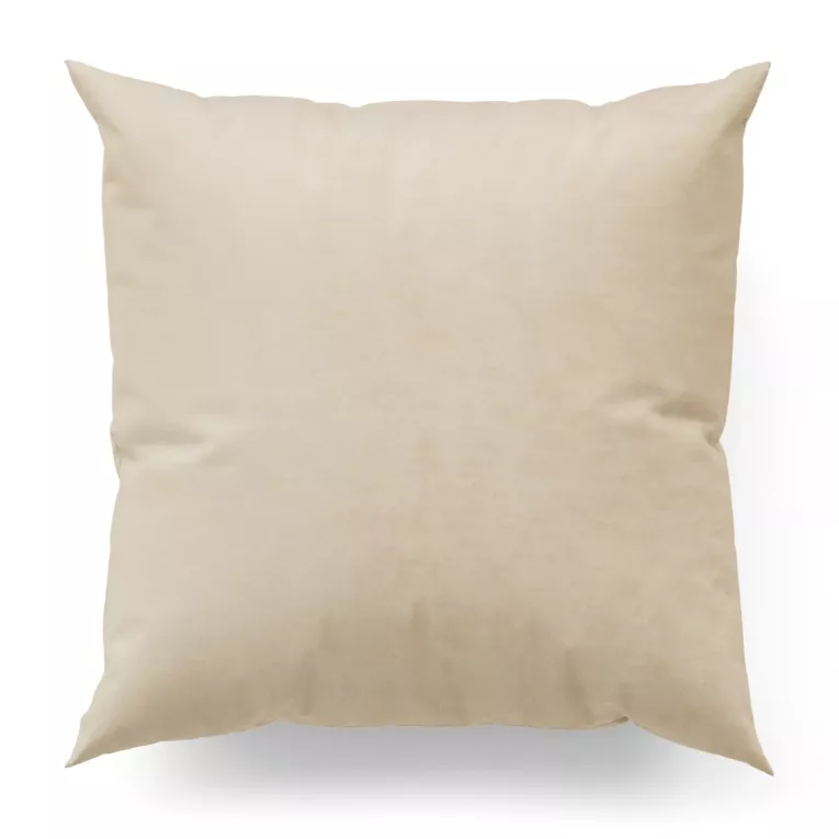 Poszewka szyta ENYA złota z miękkiej półmatowej tkaniny welwetowej