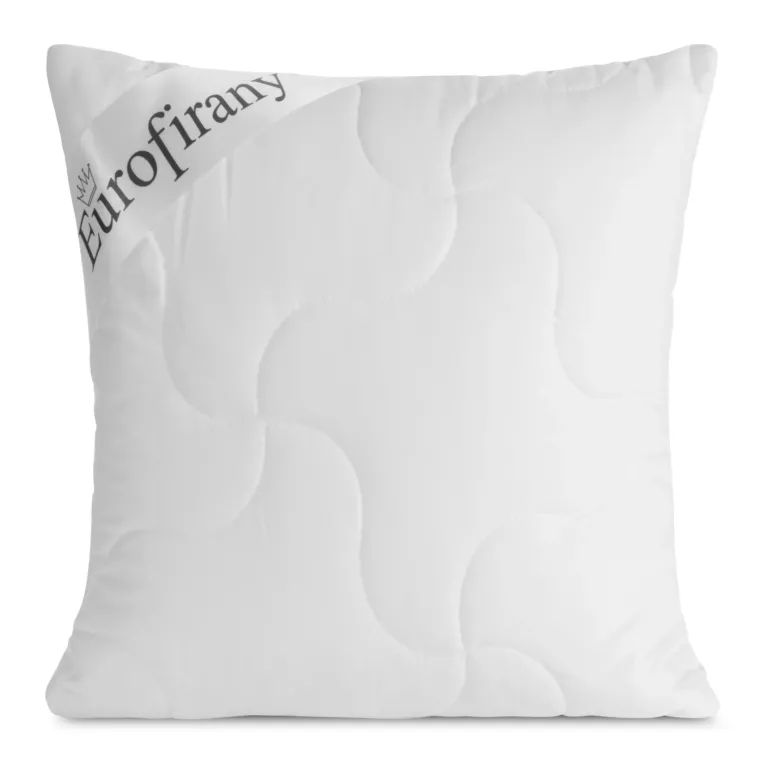 Poduszka 40 x 40 cm biała z naturalnymi włóknami bambusowymi NATURE Eurofirany
