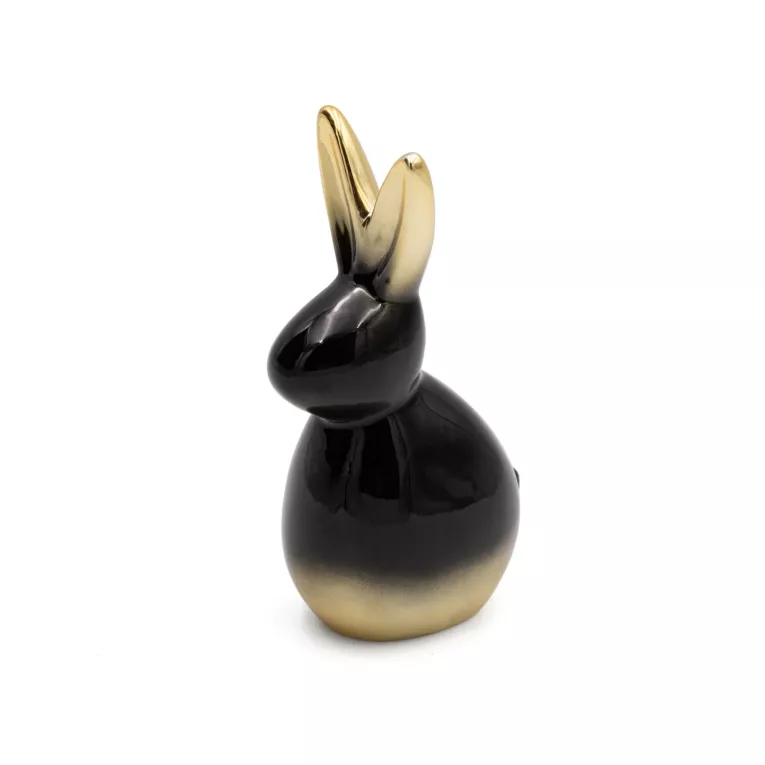 Figurka wielkanocna ZAJĄCZEK z glinki ceramicznej z efektem ombre