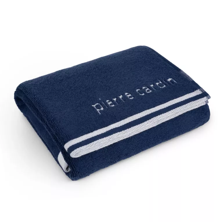 Ręcznik do rąk 30x50 cm bawełniany kolor granatowy z kolekcji Pierre Cardin  Eurofirany