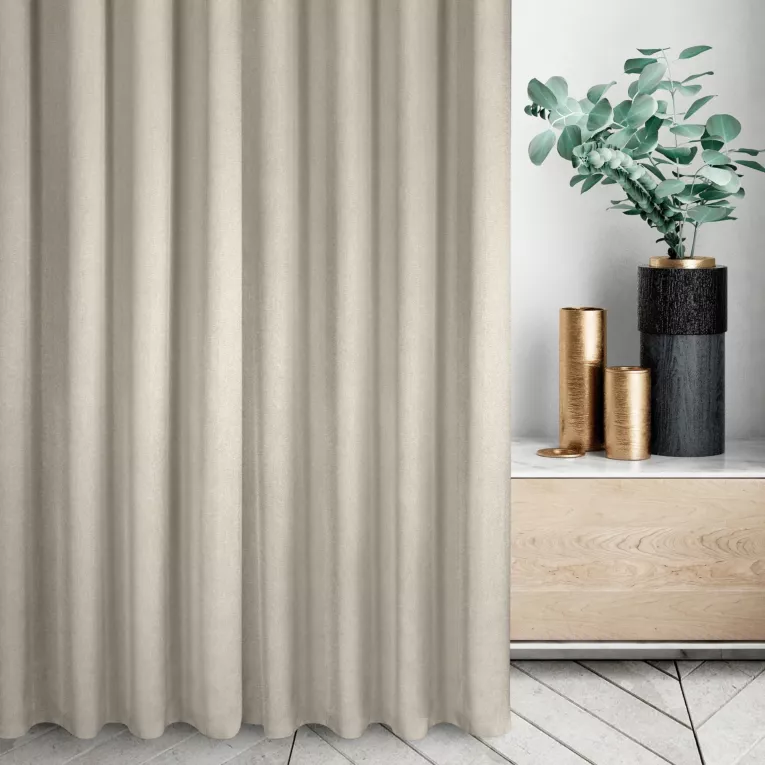 Tkanina zasłonowa  z połyskiem z kolekcji Eva Minge  Eurofirany