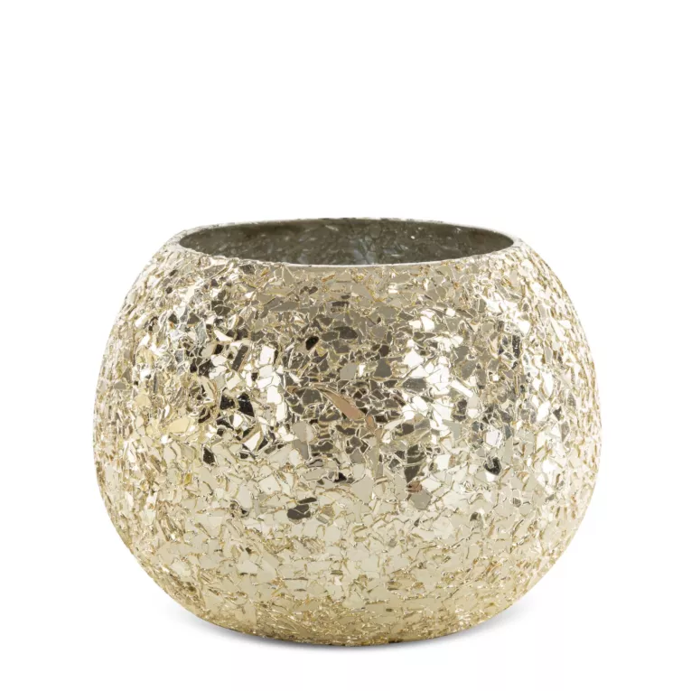 Świecznik szklany dekoracyjny MELIA Eurofirany