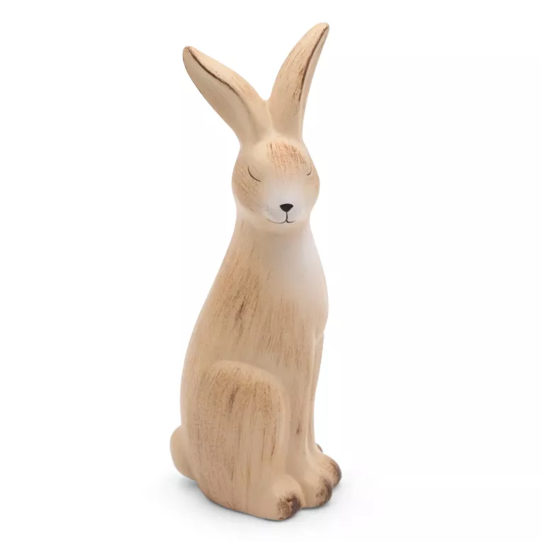 ZAJĄCZEK wielkanocny figurka dekoracyjna z glinki ceramicznej Eurofirany