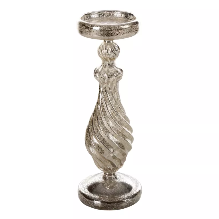 Świecznik dekoracyjny wyposażony w budowane światełka LED Eurofirany