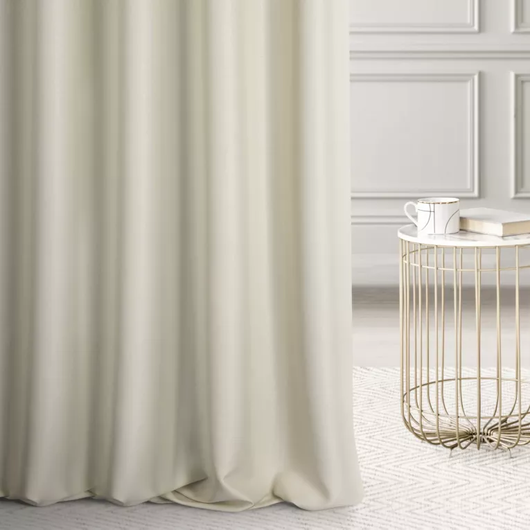 Tkanina zasłonowa błyszcząca z melanżowym wzorem Eurofirany