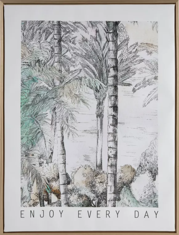 Obraz nadruk na płótnie oprawiony w ramę Eurofirany