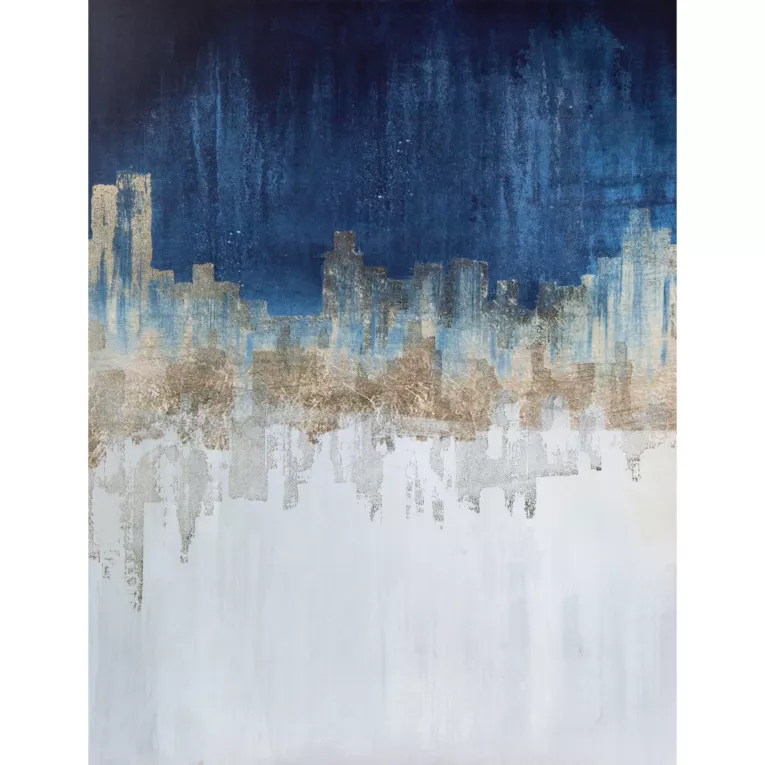 Obraz ręcznie malowany na płótnie w stylu abstrakcyjnym